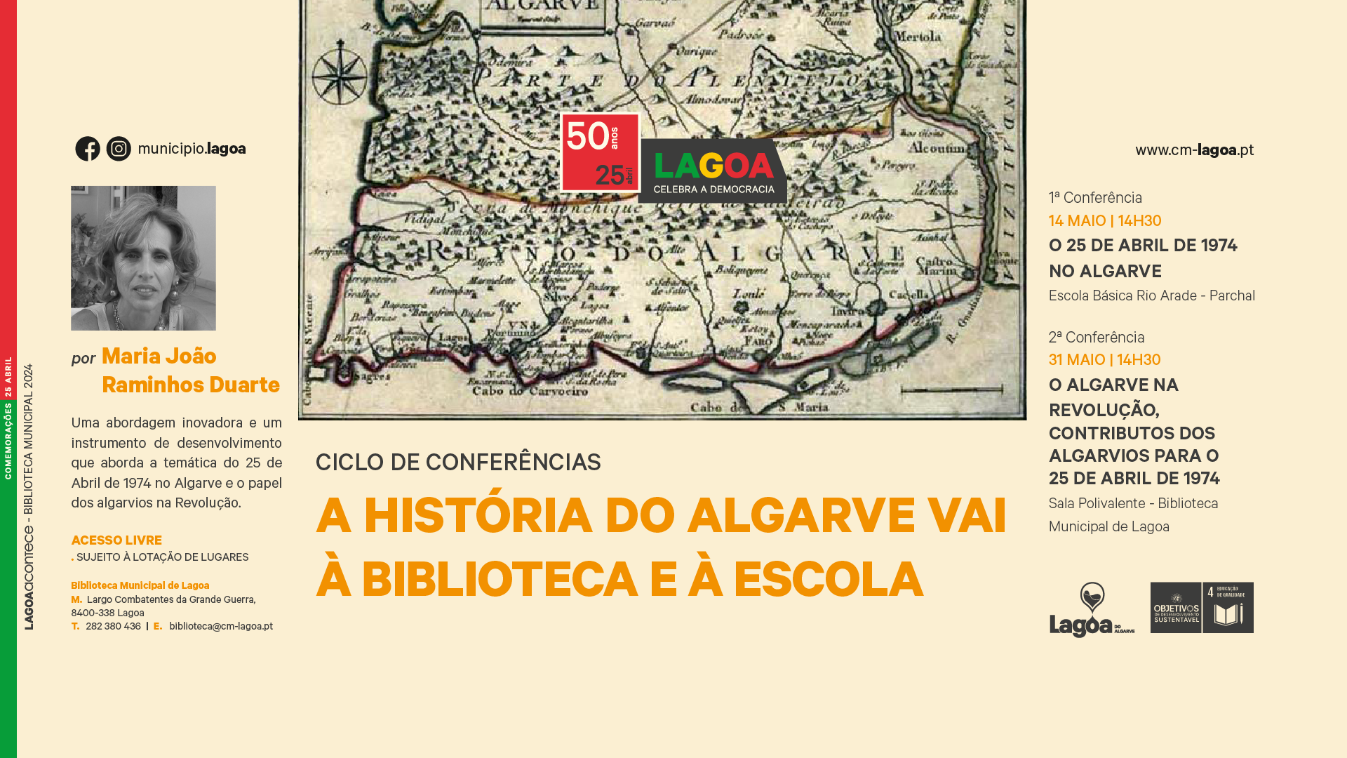A História do Algarve vai à Biblioteca e à Escola
