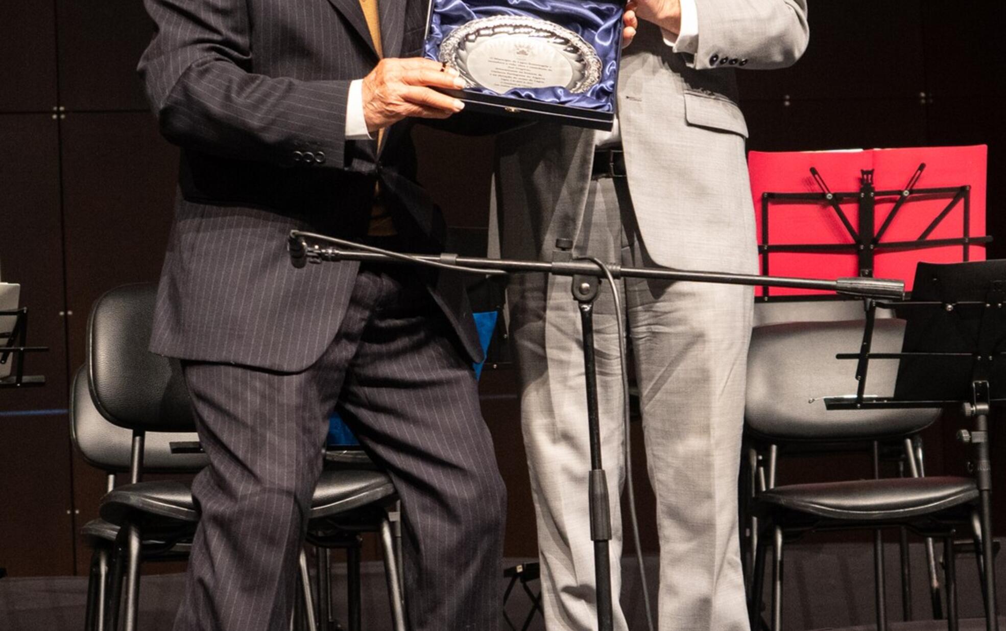 José Gregório e Presidente Dr. Luis Encarnação