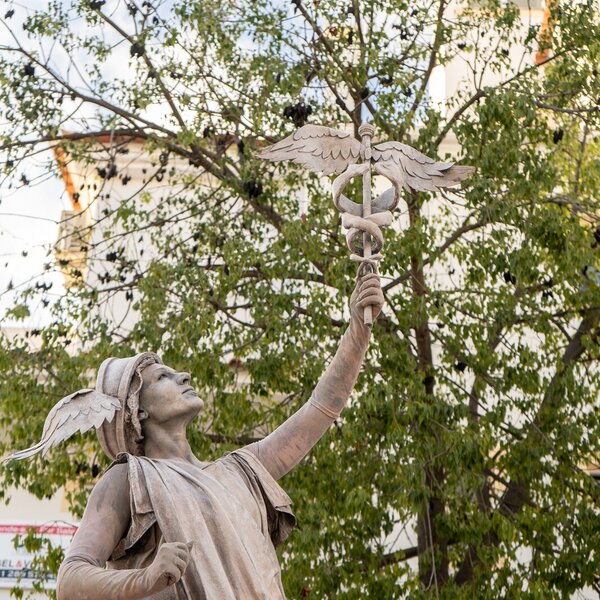 Estátuas Vivas no Natal