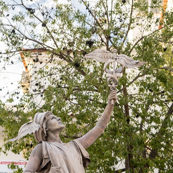 Estátuas Vivas no Natal