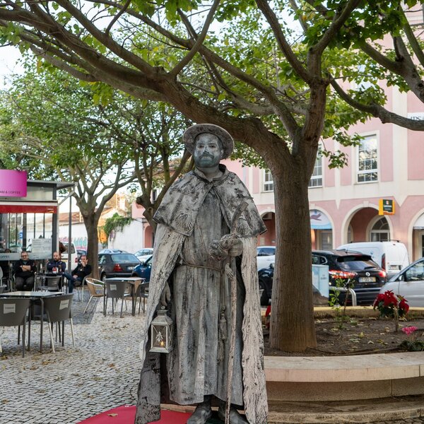 Estátuas Vivas no Natal