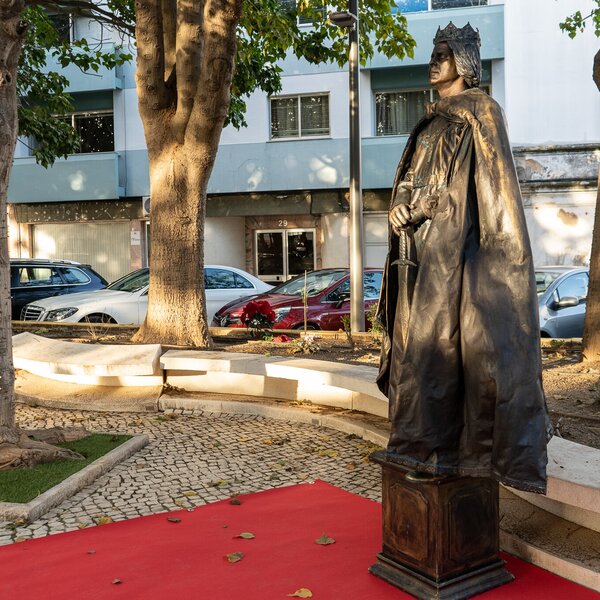 Estátuas Vivas no Natal