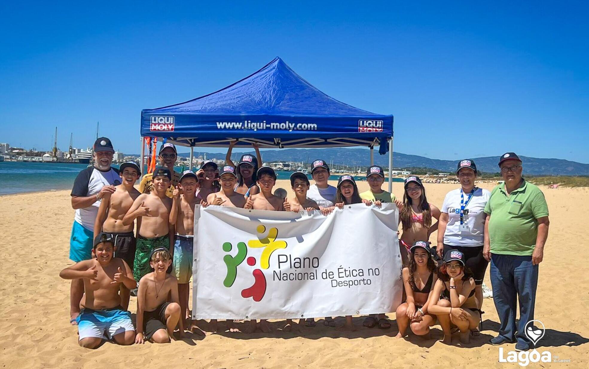 Prova Nacional de Aquabike proporciona experiência única a alunos de Lagoa