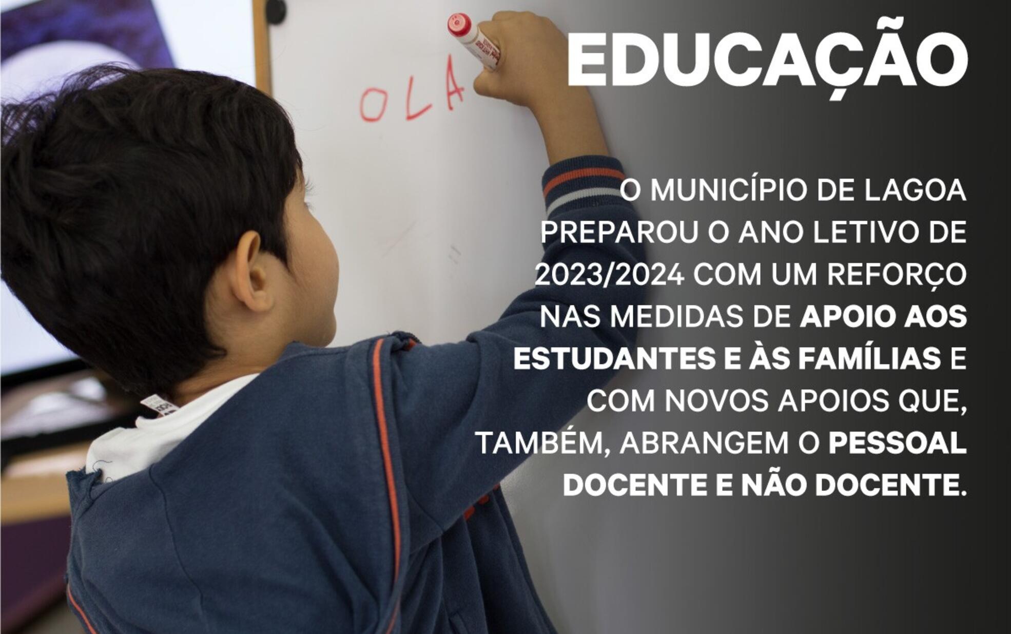 Município de Lagoa reforça o apoio à comunidade escolar no ano letivo 2023/2024