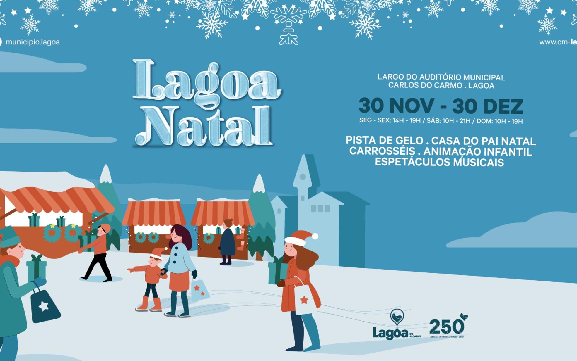 Lagoa prepara um Natal mágico para miúdos e graúdos