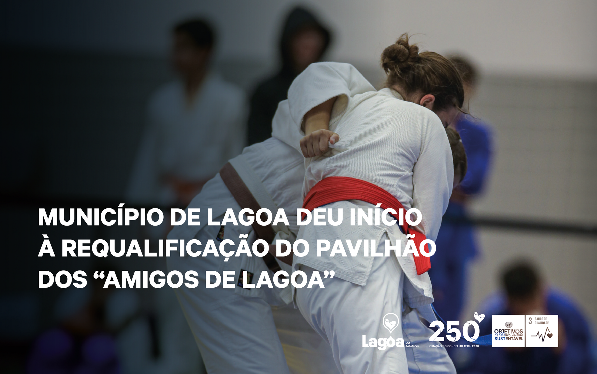 Município de Lagoa deu início à requalificação do Pavilhão dos “Amigos de Lagoa”