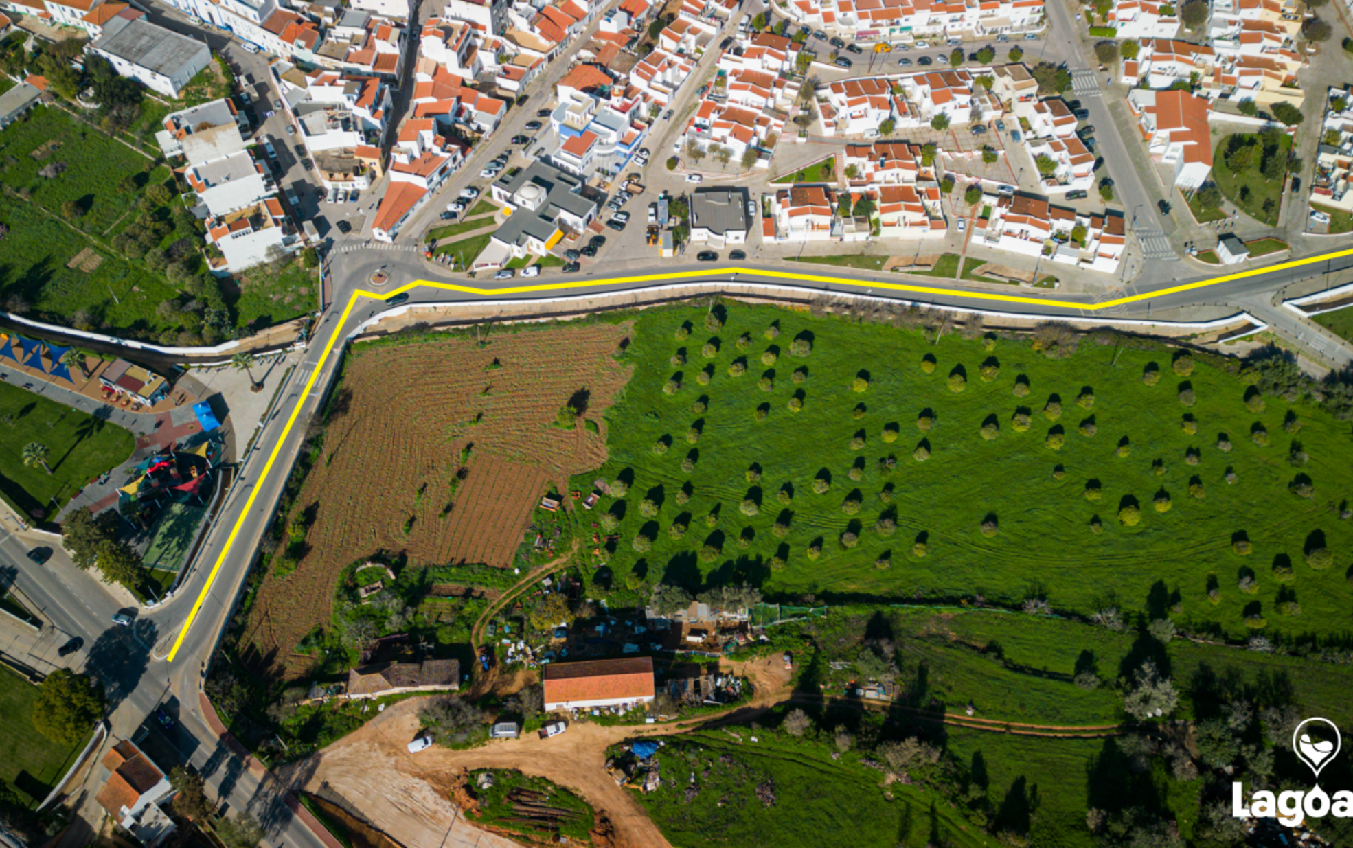 Município de Lagoa deu início à requalificação da baixa de Estômbar