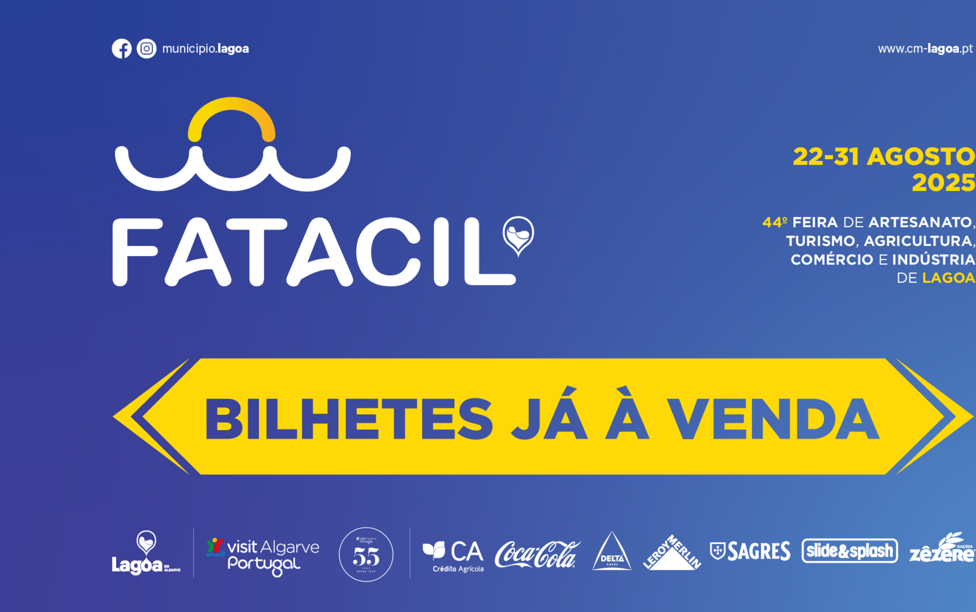 Os Bilhetes da 44ª Edição da FATACIL já se encontram à venda