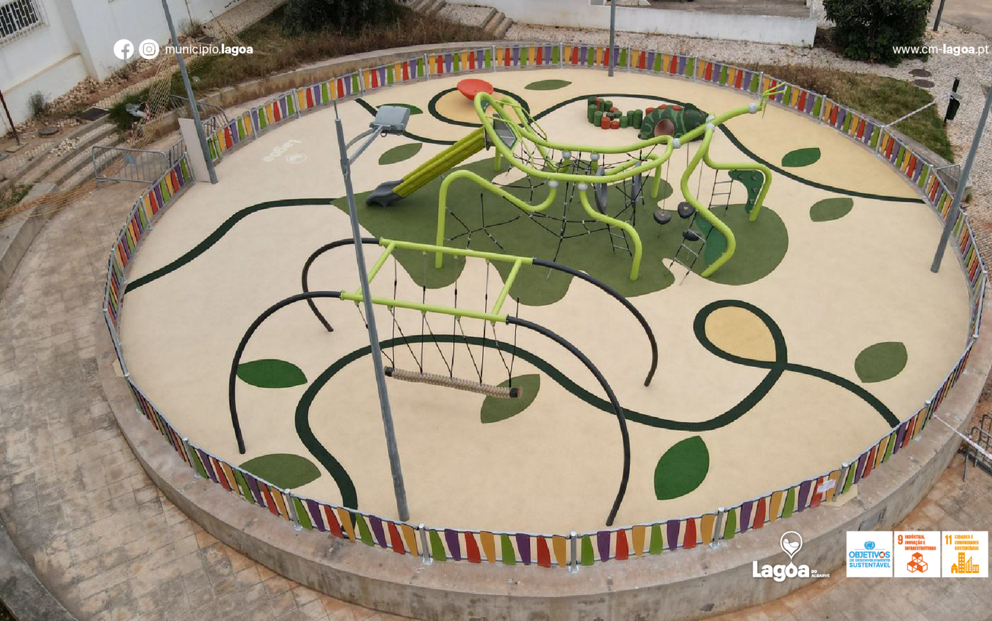 Conclusão da Empreitada de Remodelação dos Espaços de Jogo e Recreio na Bela Vista e Bairro do Arade