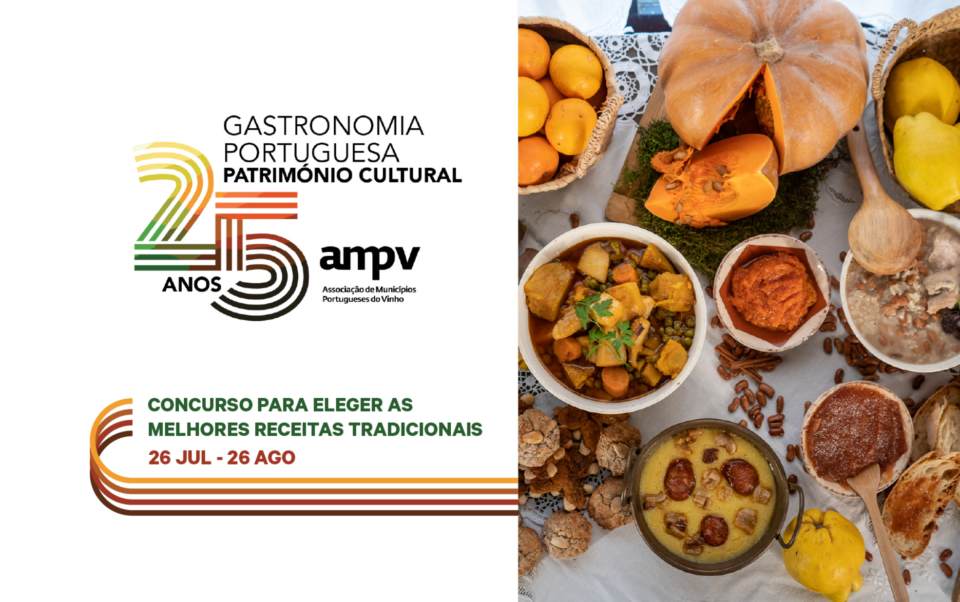 25 anos da Gastronomia como Património Cultural assinalados com campanha digital participativa