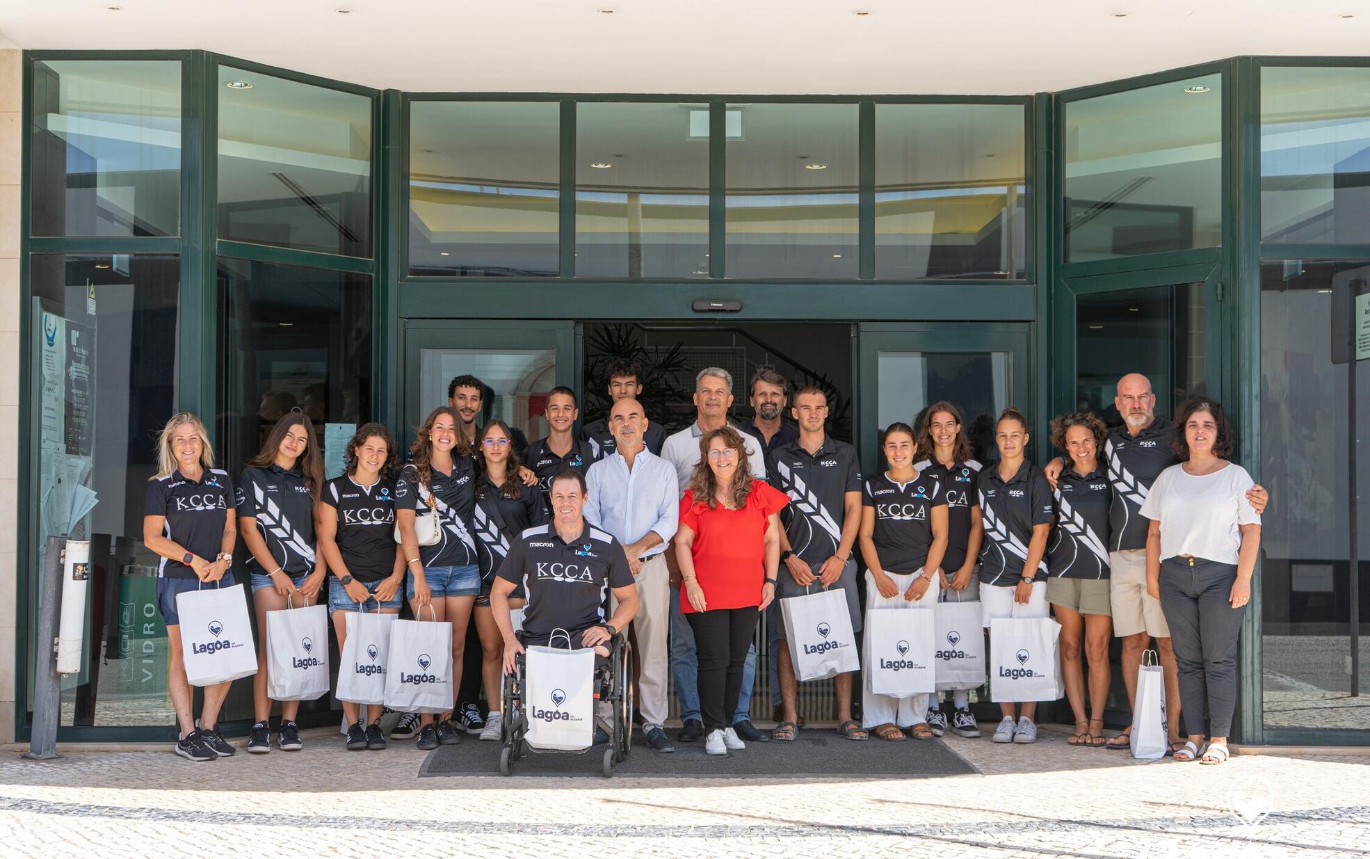 Município de Lagoa distinguiu atletas medalhados do KCCA
