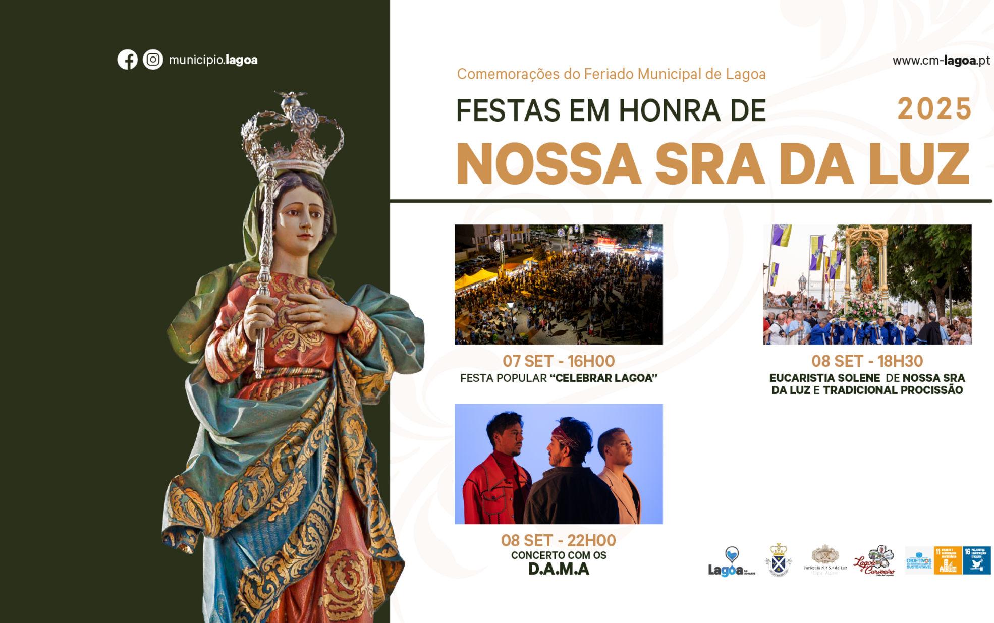 Lagoa celebra Festas em Honra da Nossa Senhora da Luz e Feriado Municipal de Lagoa