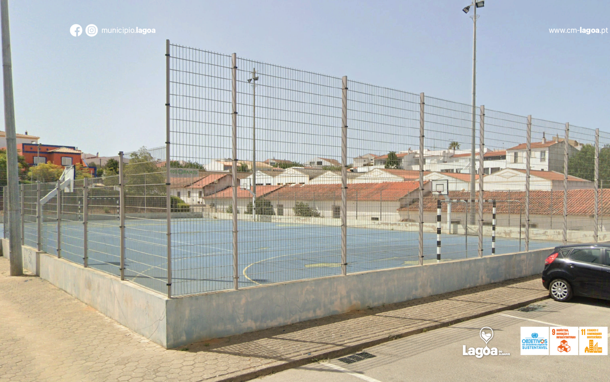 Município de Lagoa inicia a requalificação do Polidesportivo da Mexilhoeira da Carregação