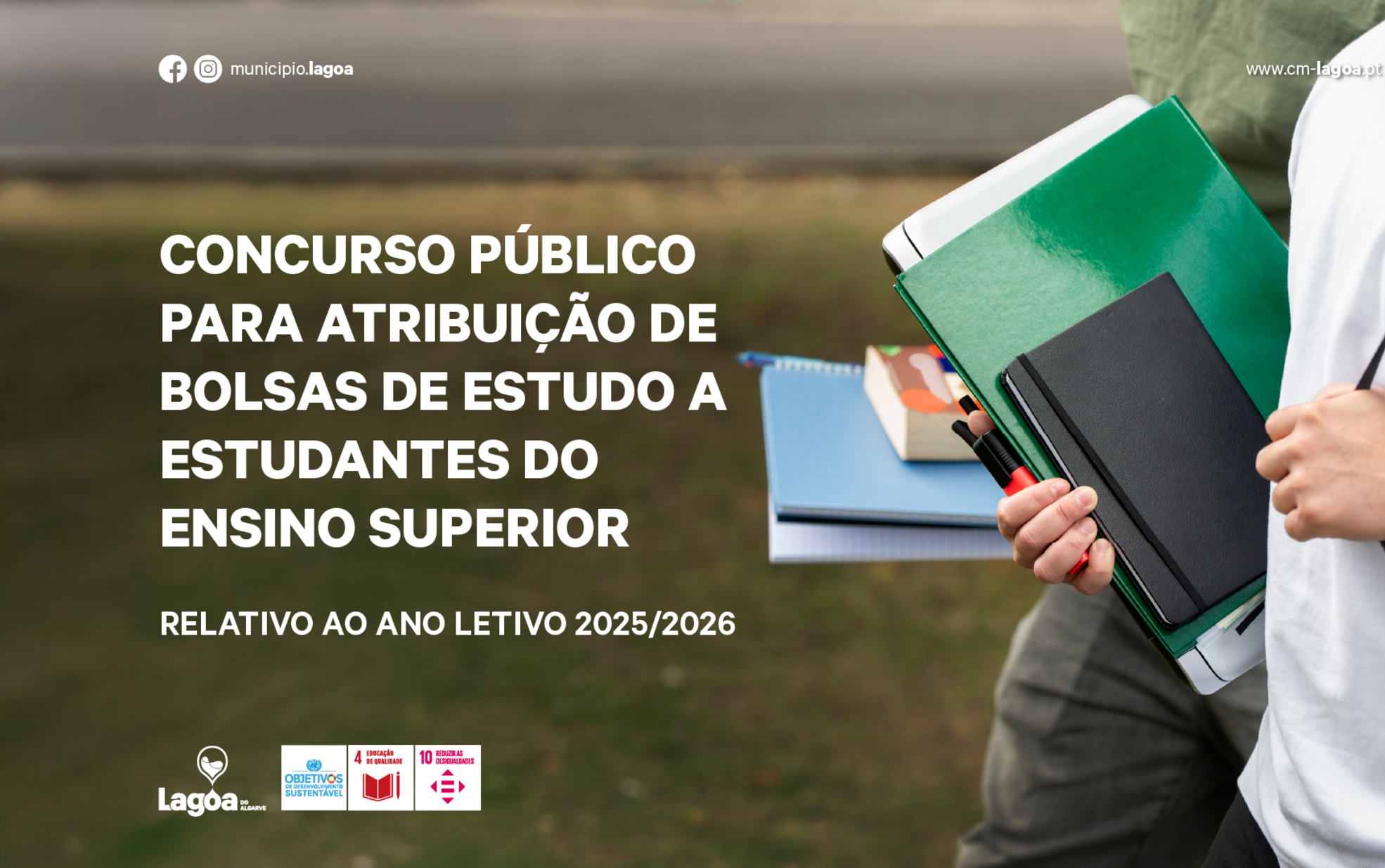 Concurso Público para Atribuição de Bolsas de Estudo a Estudantes do Ensino Superior relativo ao ...