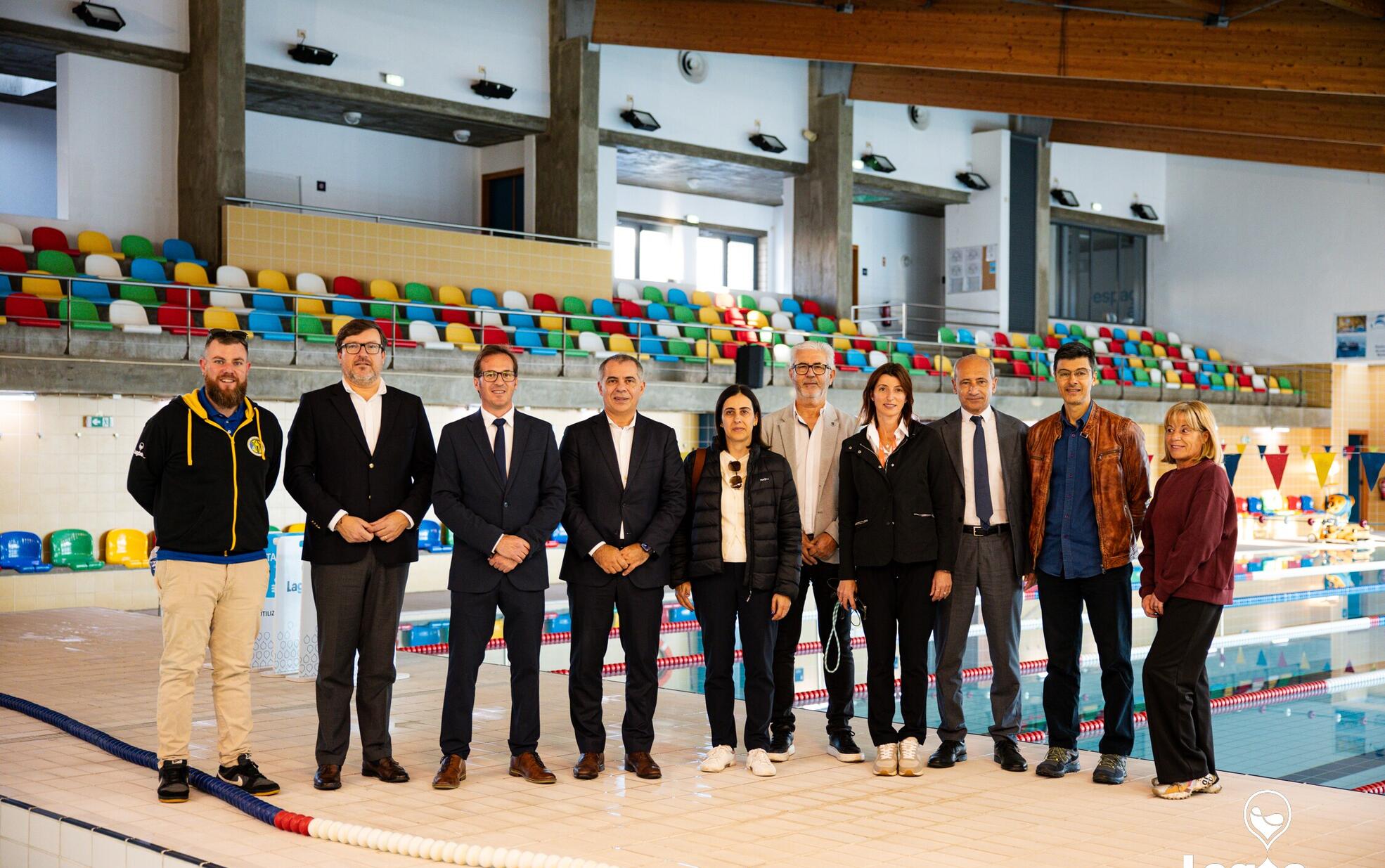 Secretário de Estado do Desporto visita instalações desportivas do concelho de Lagoa