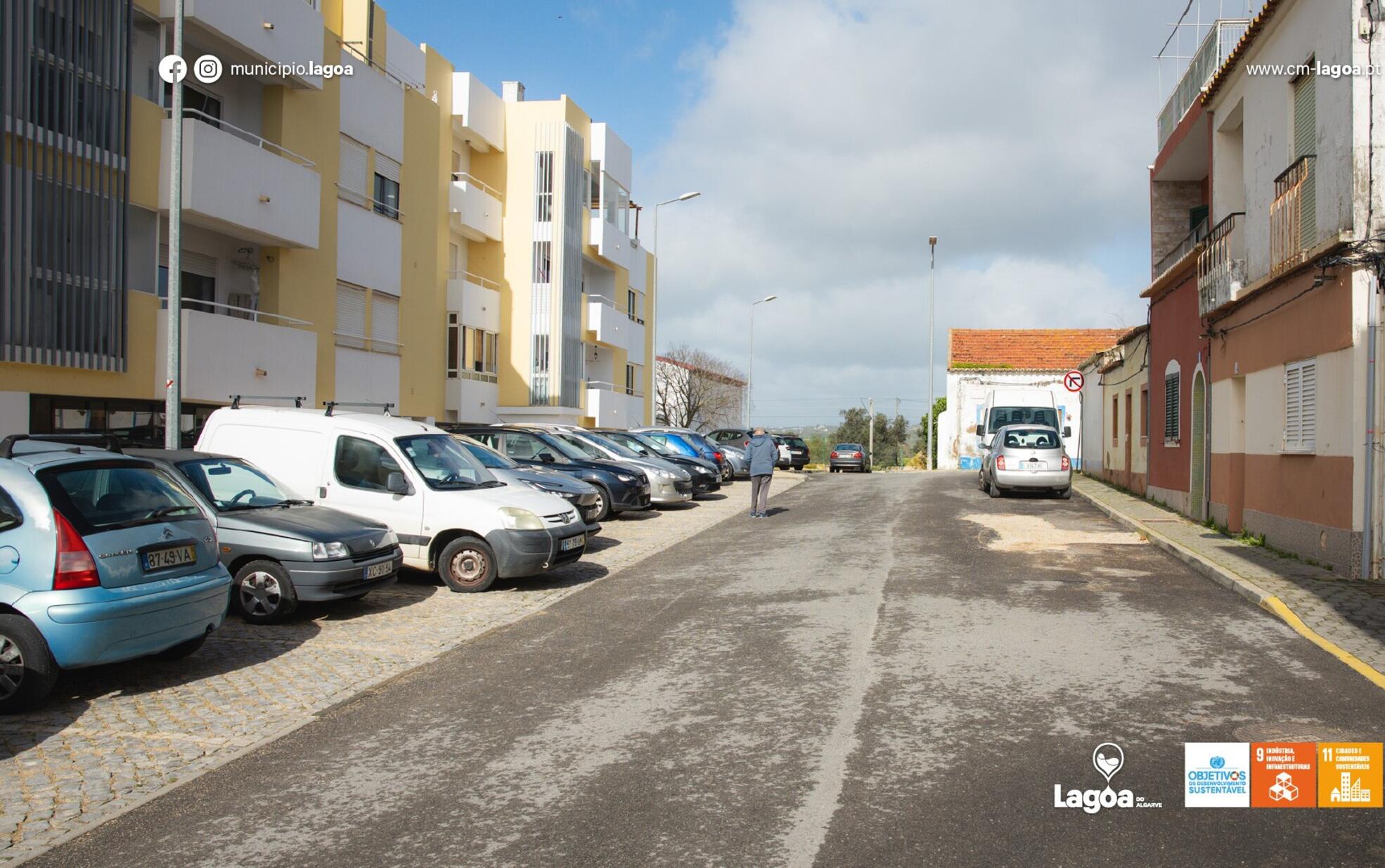 Município de Lagoa inicia requalificação da Rua João de Deus no Parchal