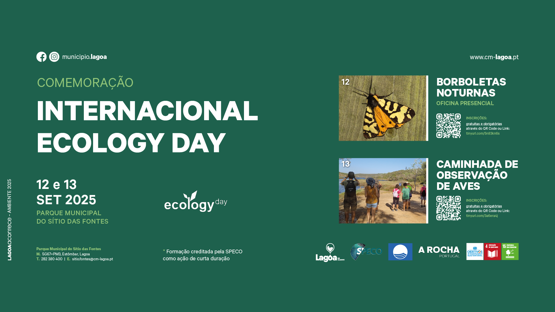 Comemoração do International Ecology Day 2025