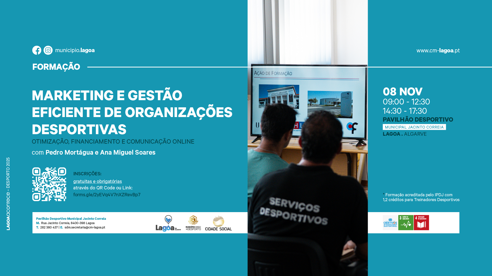 Formação em Marketing e Gestão Eficiente de Organizações Desportivas: Otimização, Financiamento e...