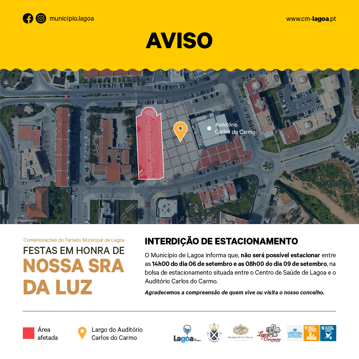 Interdição Temporária de Estacionamento