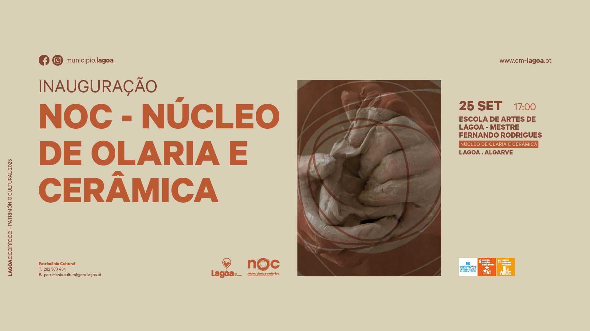 Inauguração do NOC - Núcleo Olaria e Cerâmica