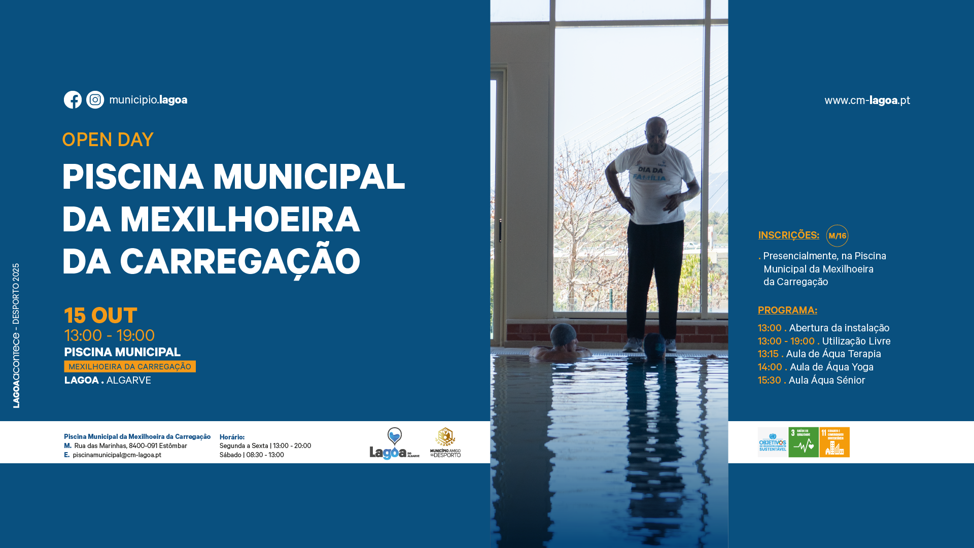 Open Day | Piscina Municipal da Mexilhoeira da Carregação