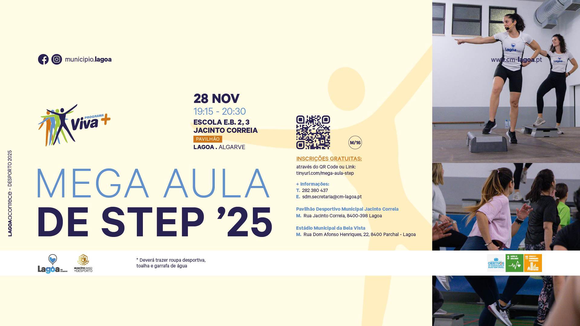 Mega Aula de Step – Programa VIVA+