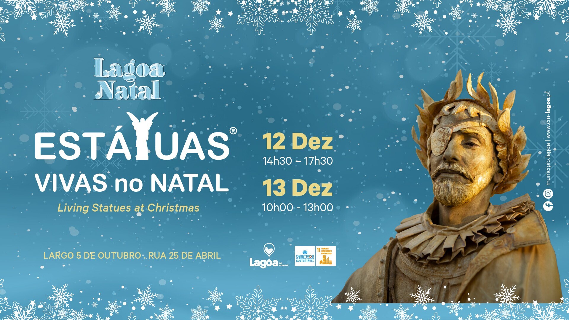 XI Edição – ESTÁTUAS VIVAS NO NATAL 2025