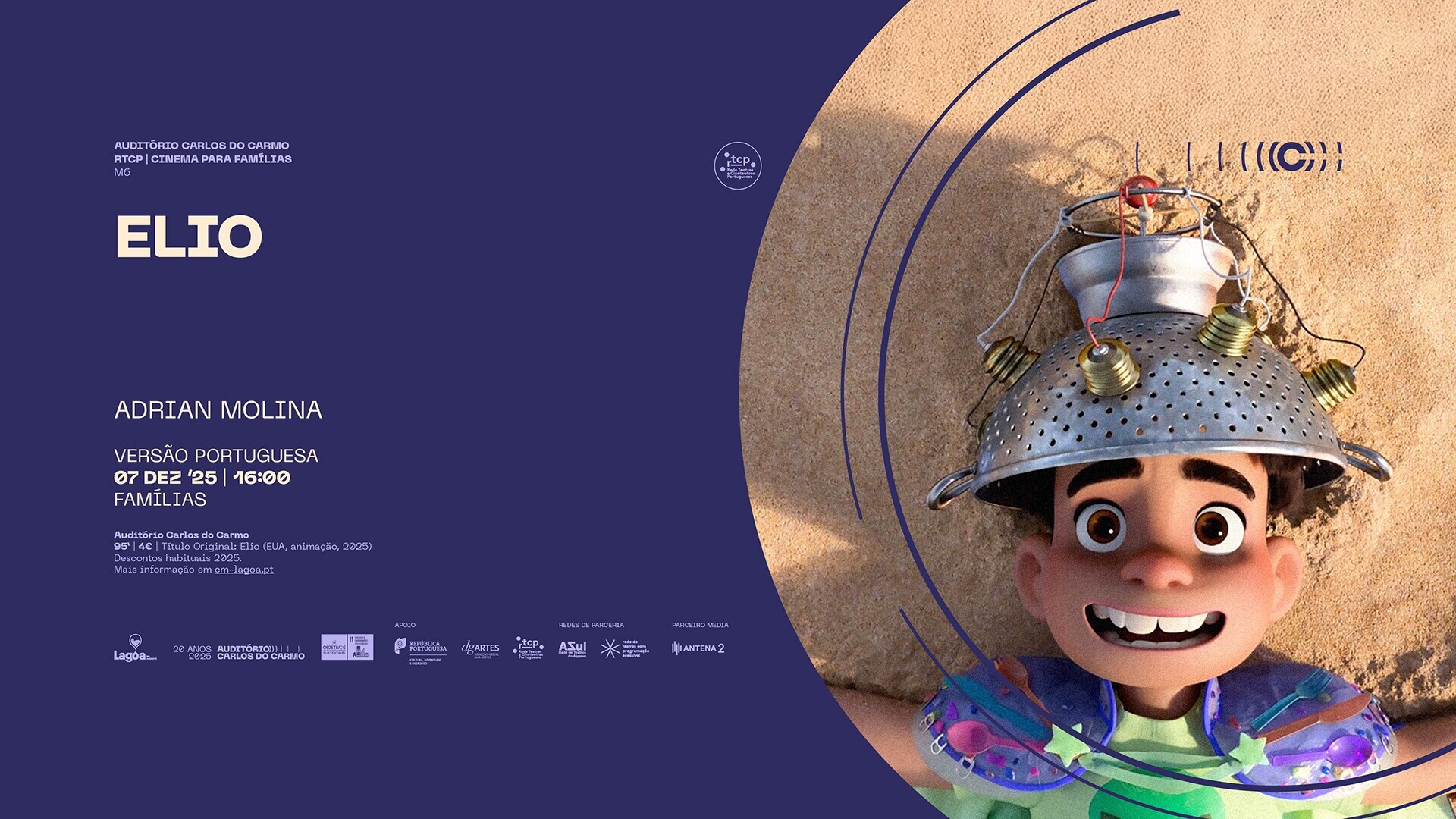 Élio – Sessão de Cinema para as Famílias