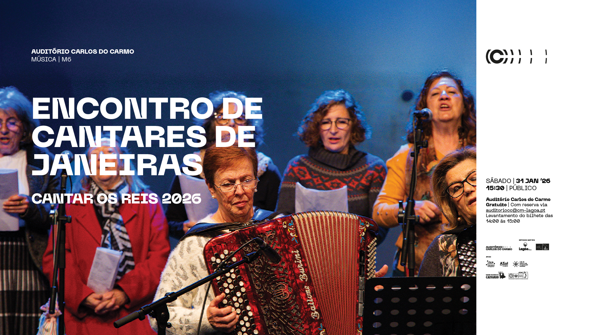 Encontro de Cantares de Janeiras – Cantar os Reis 2026