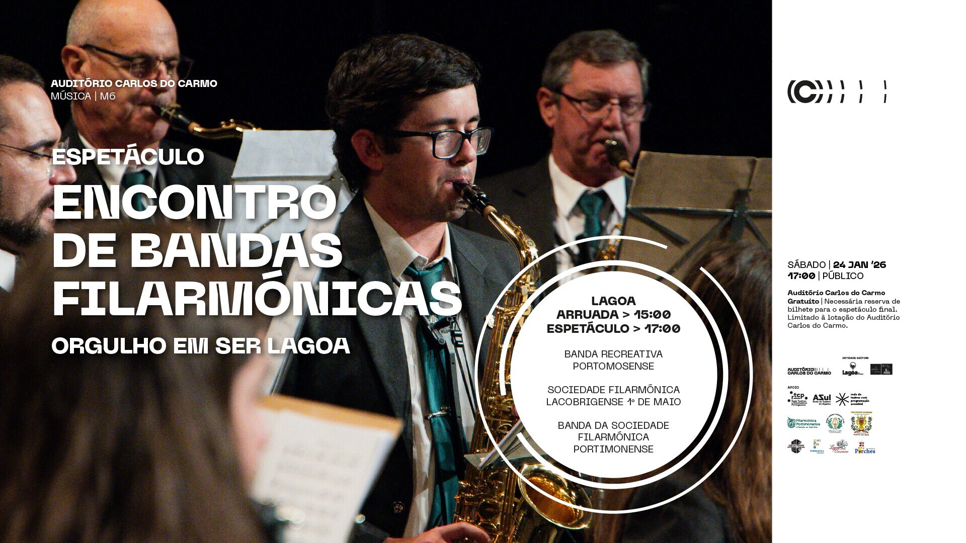 Encontro de Bandas Filarmónicas | Orgulho em Ser Lagoa