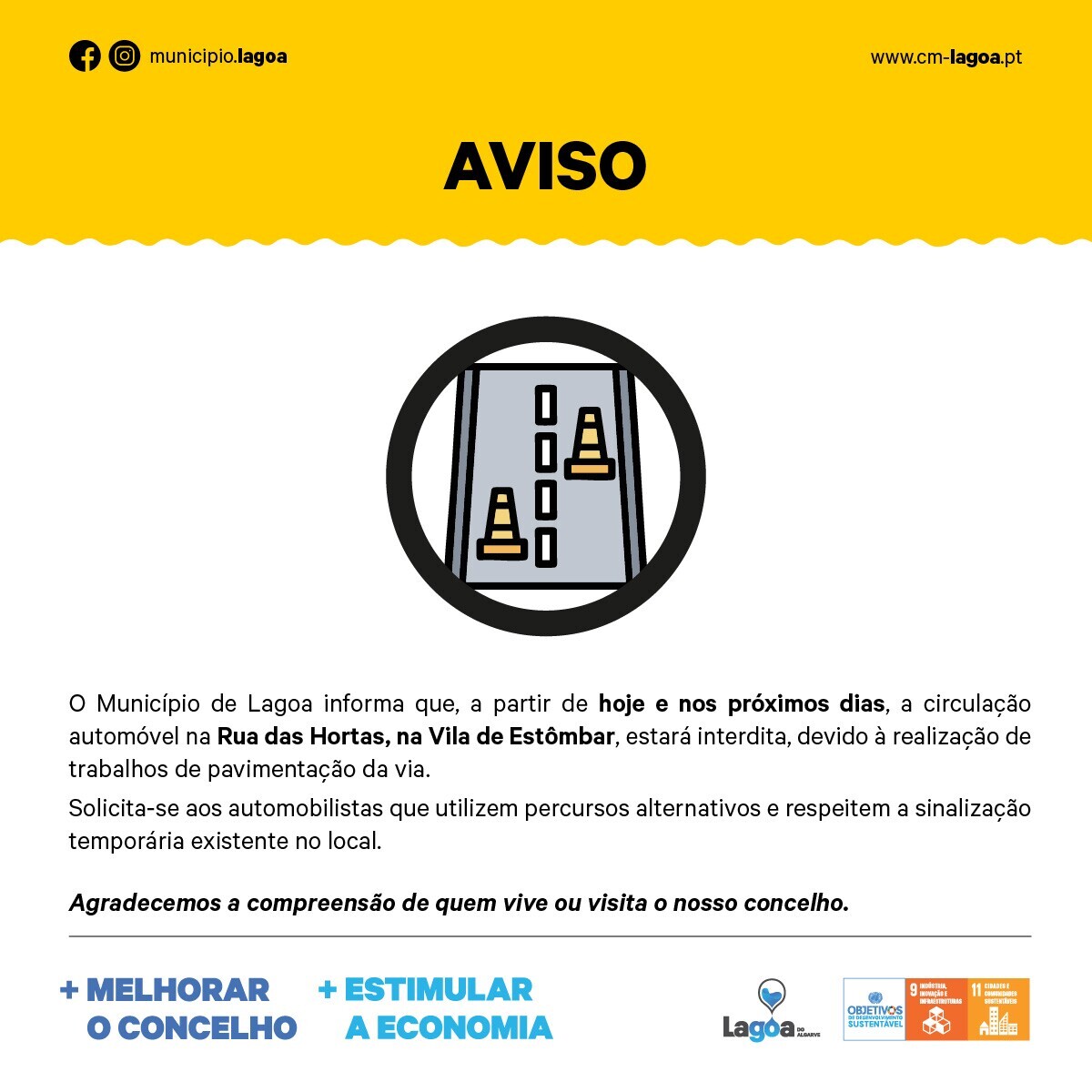 Interdição Temporária de Circulação Rodoviária