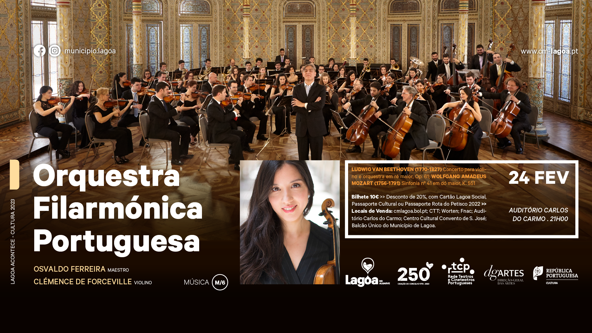 Orquestra Filarmónica Portuguesa & Clémence de Forceville