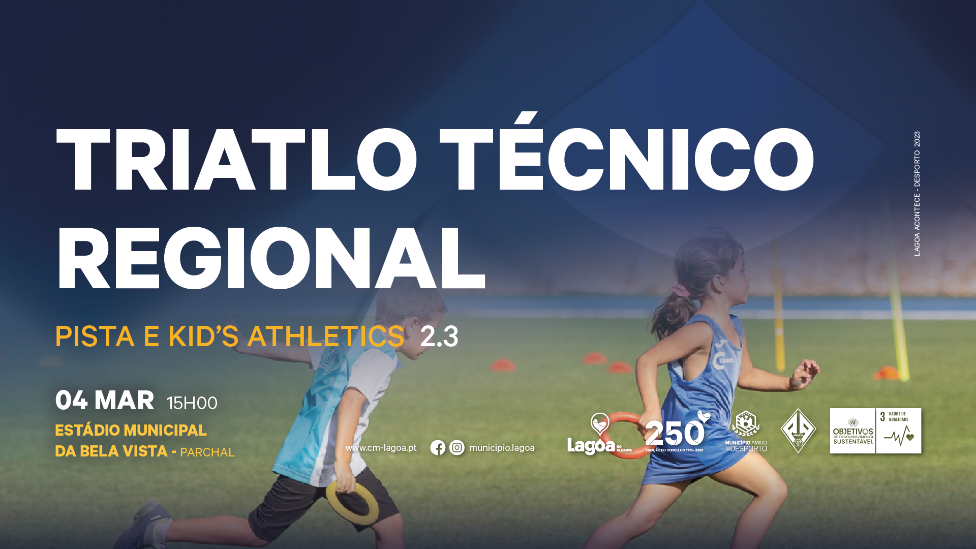 Triatlo Técnico Regional – Pista e Kid´s Athletics