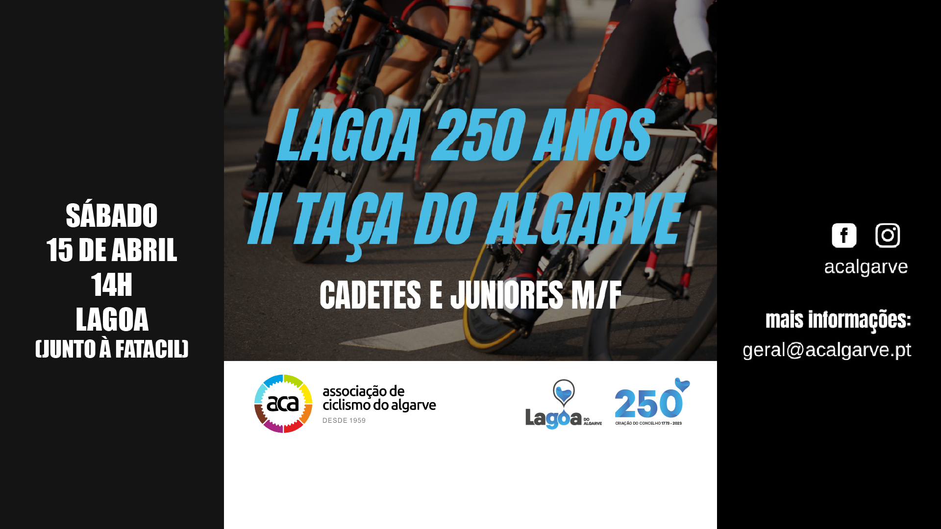 Lagoa 250 Anos - II Taça do Algarve Cadetes e Juniores M/F