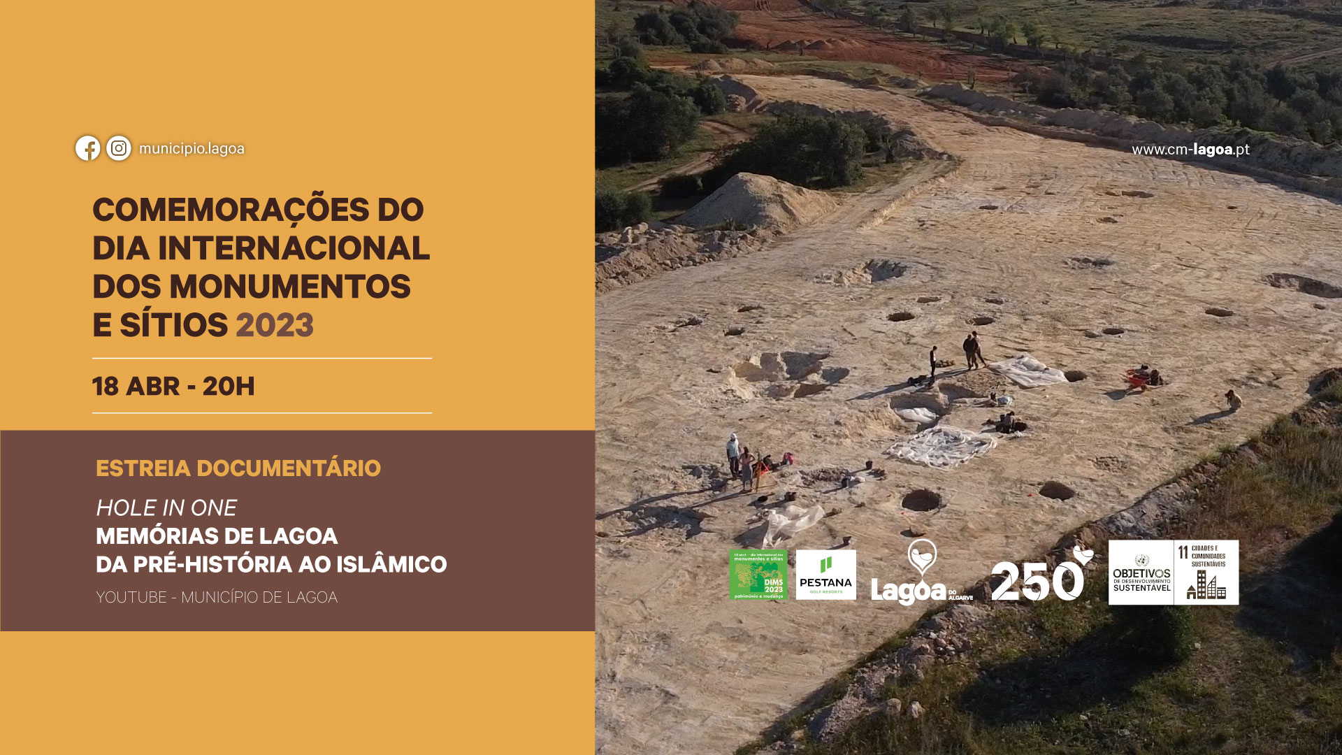 Documentário | "Hole in One - Memórias de Lagoa da Pré-História ao Islâmico"