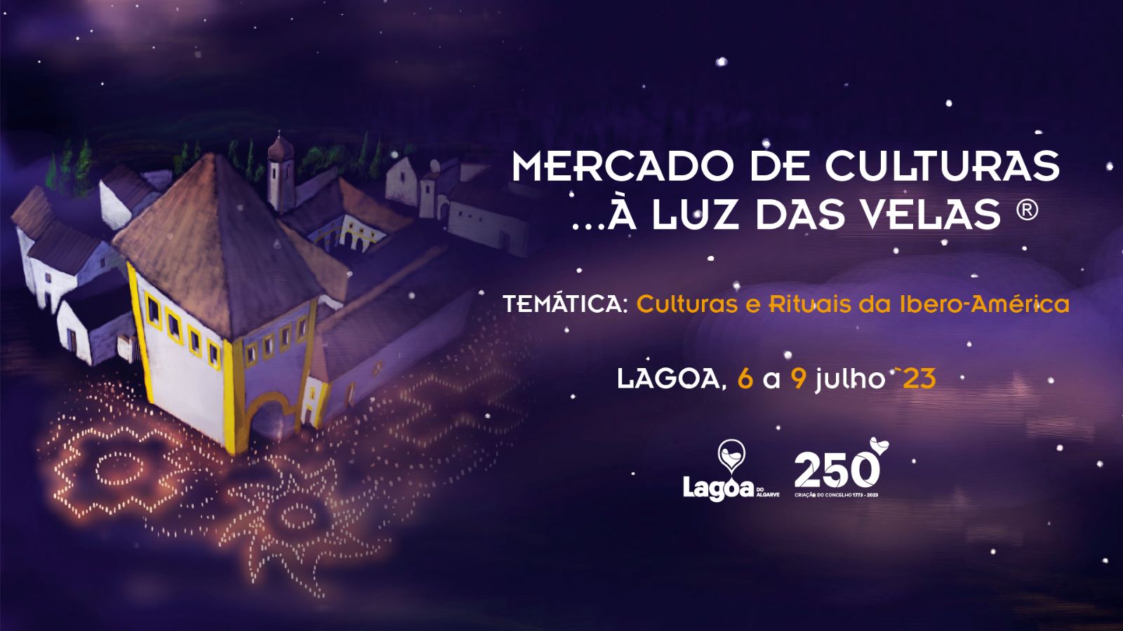 Mercado de Culturas à Luz das Velas 