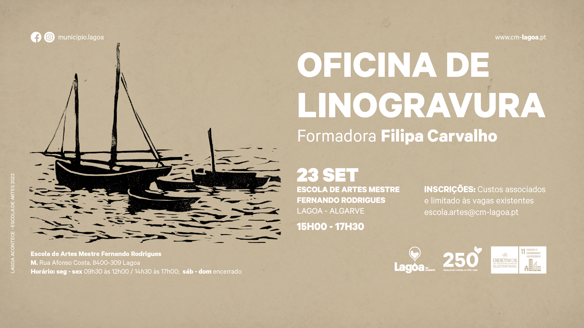 Oficina de Linogravura