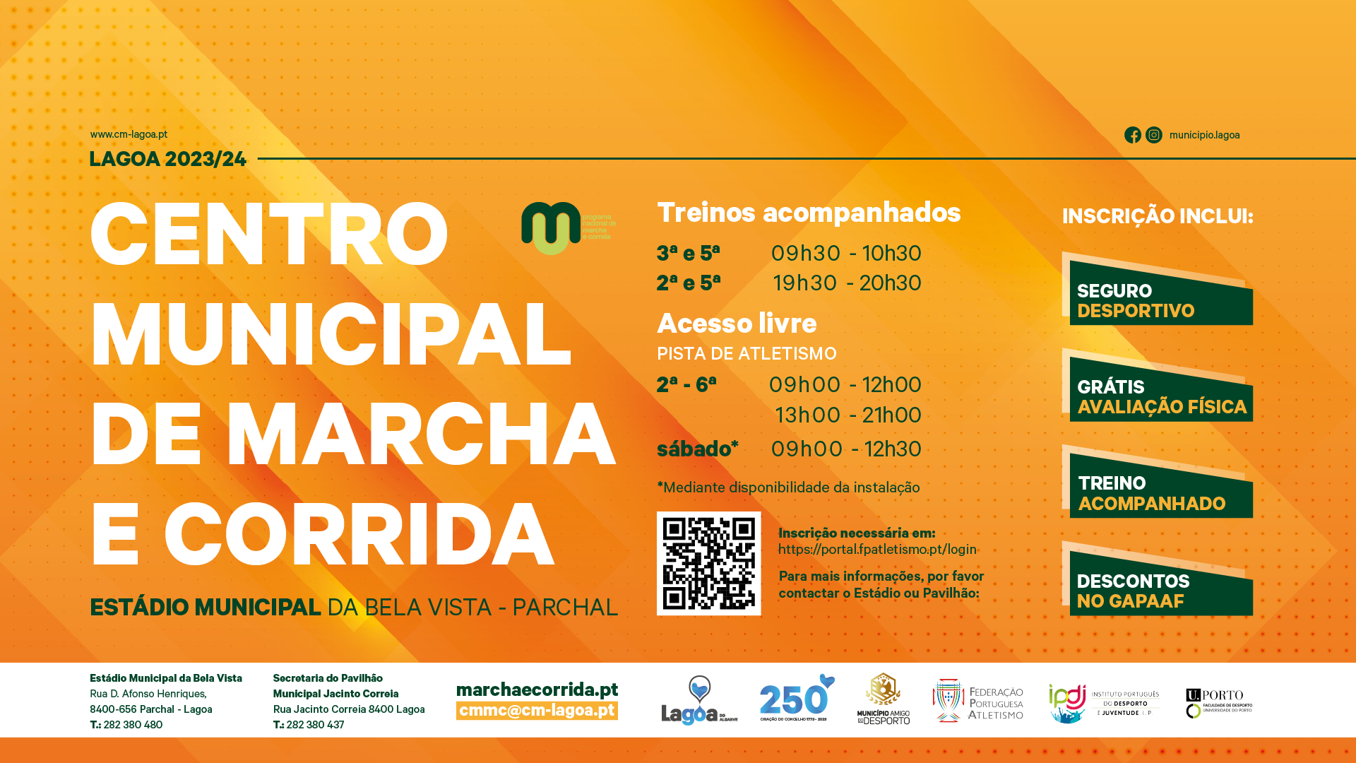 Centro Municipal de Marcha e Corrida Lagoa 2023/2024
