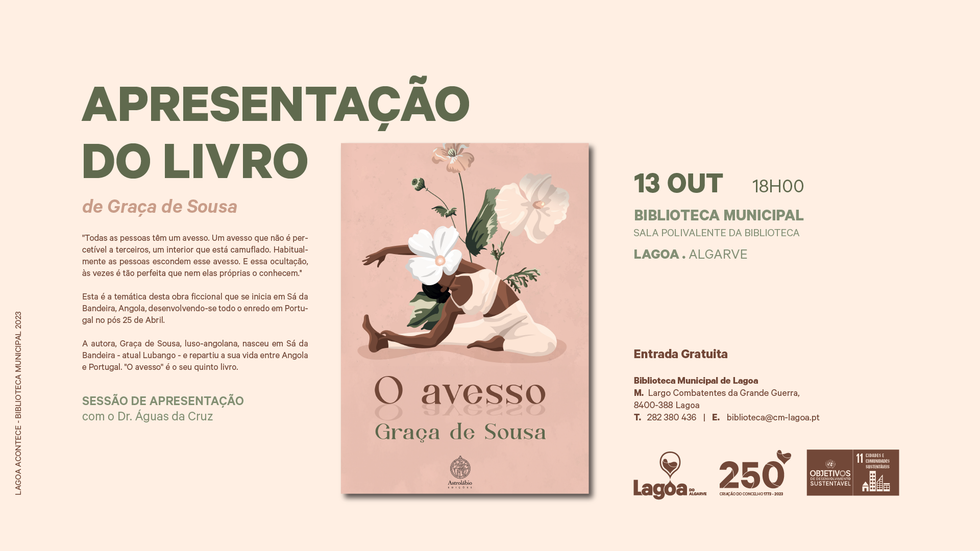 Apresentação de Livro | "O avesso"