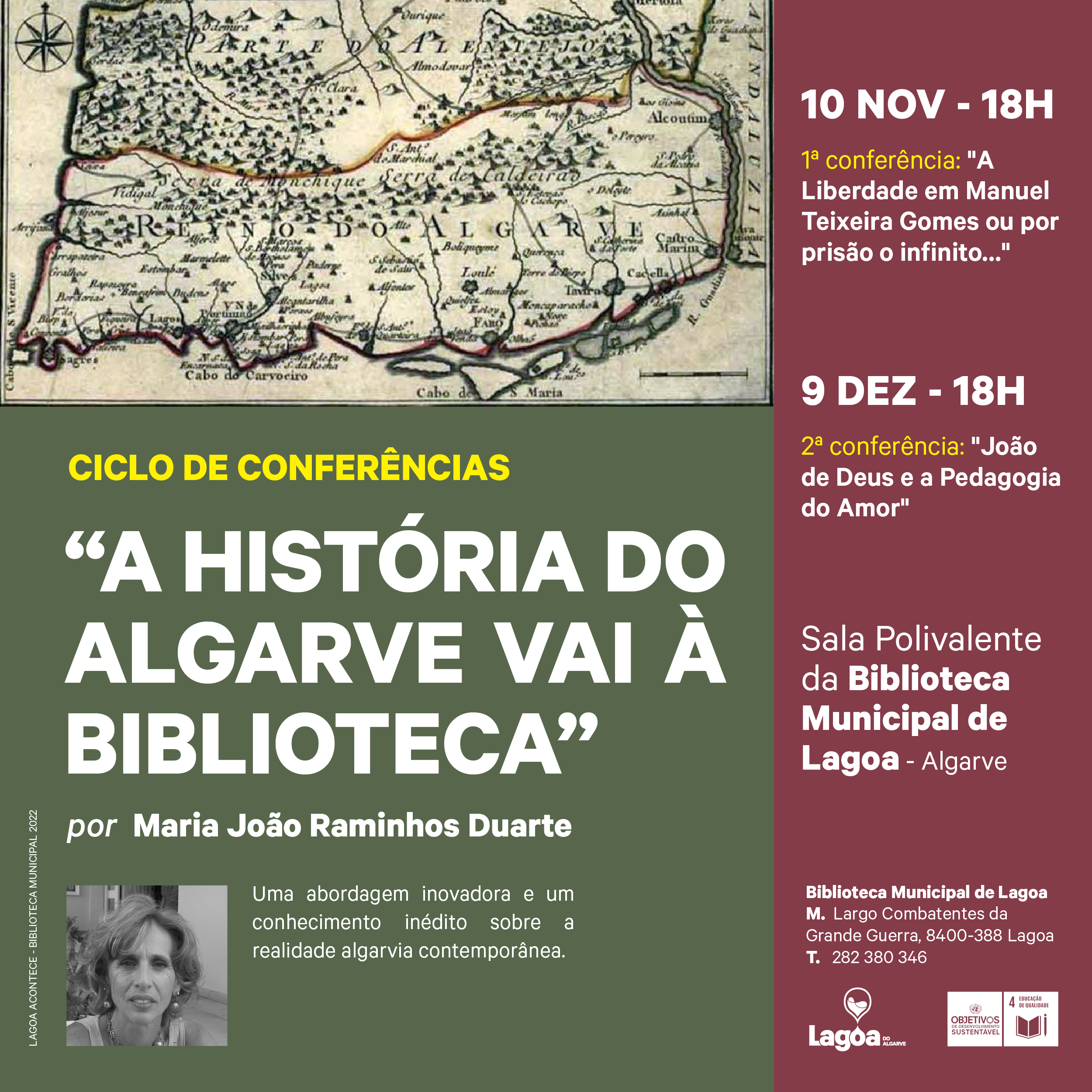 Ciclo de Conferências "A História do Algarve vai à Biblioteca"