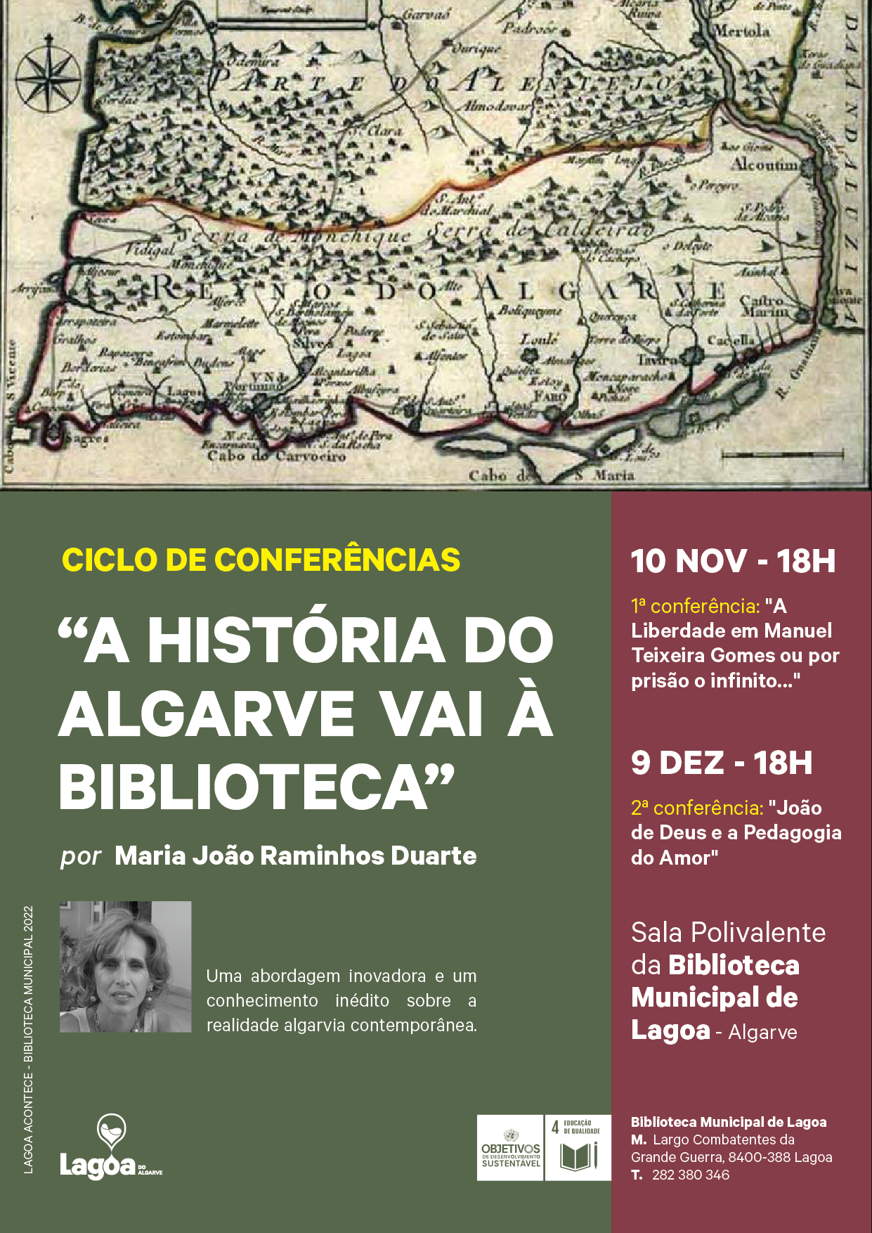 Ciclo de Conferências "A História do Algarve vai à Biblioteca"