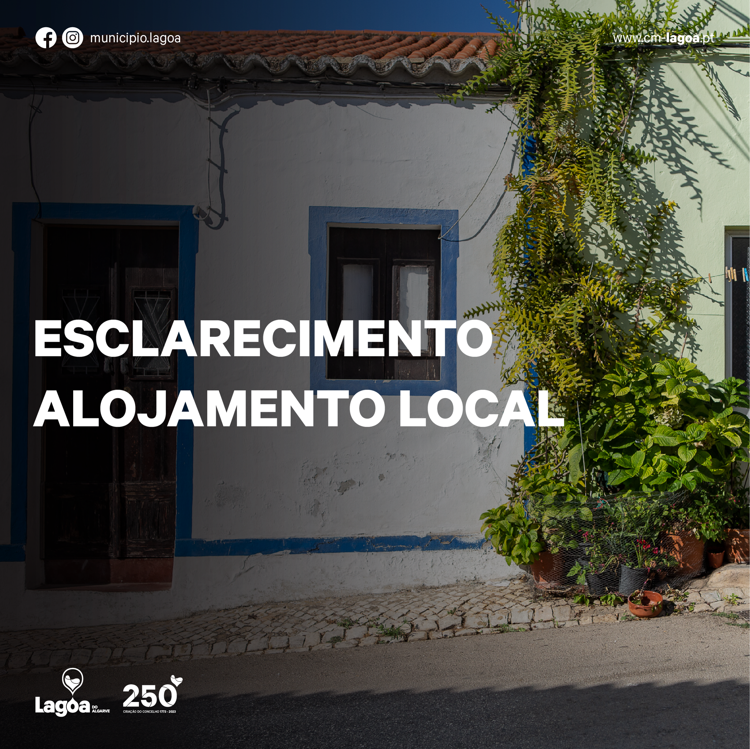 Esclarecimento relativo o Alojamento Local (AL)