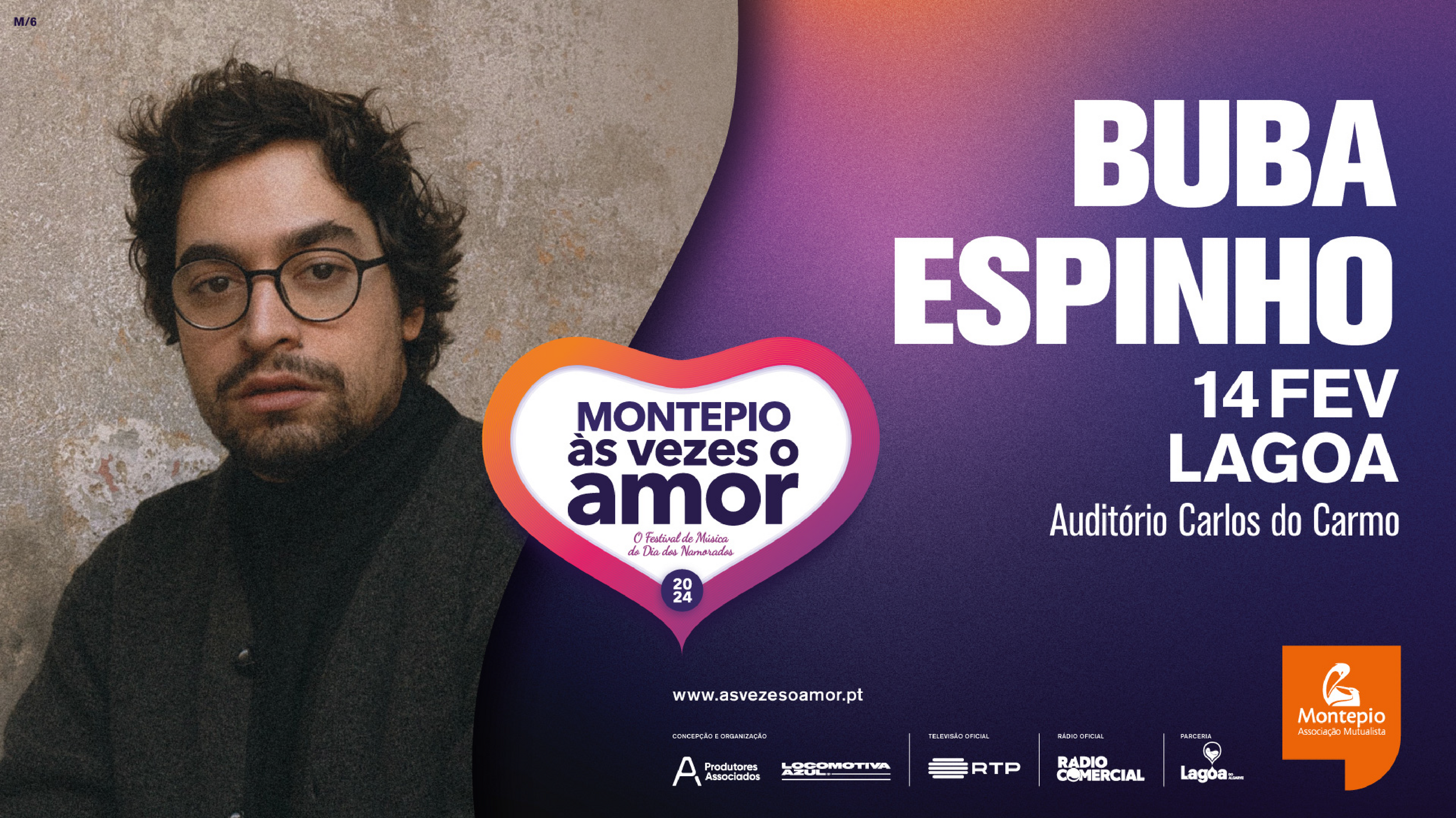 Festival Montepio Às Vezes o Amor | Buba Espinho