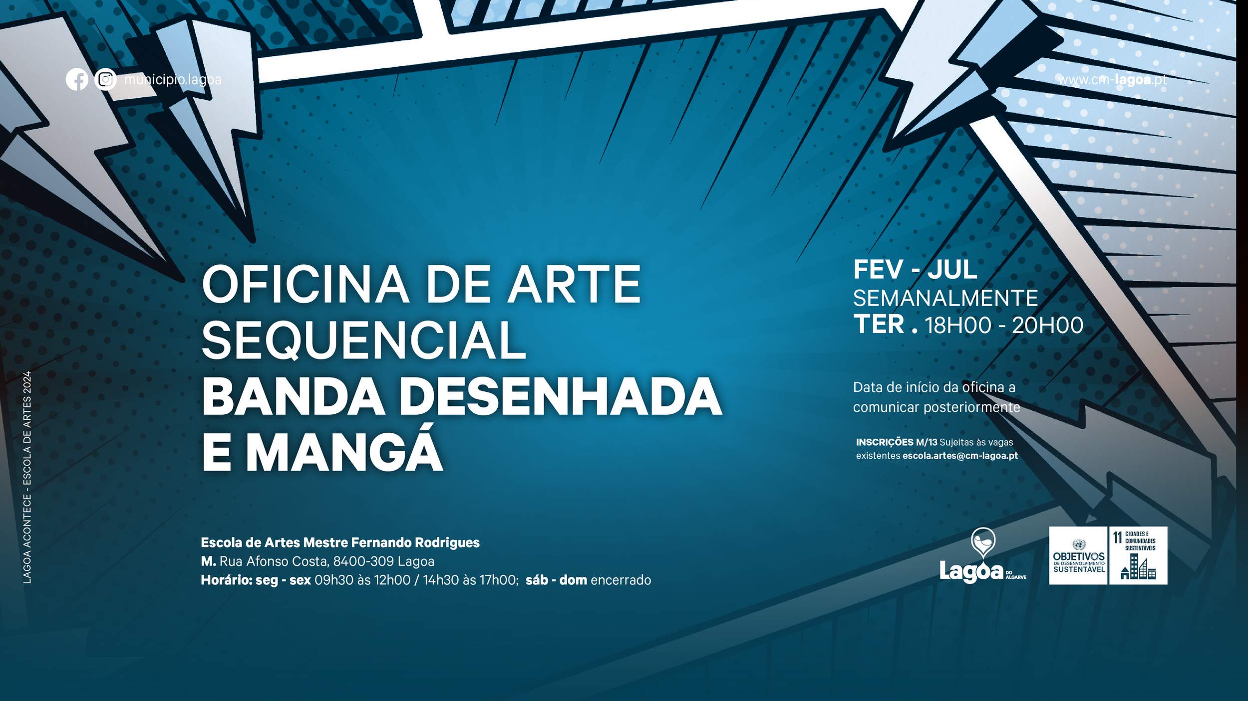 Oficina de Arte Sequencial - Banda Desenhada e Mangá