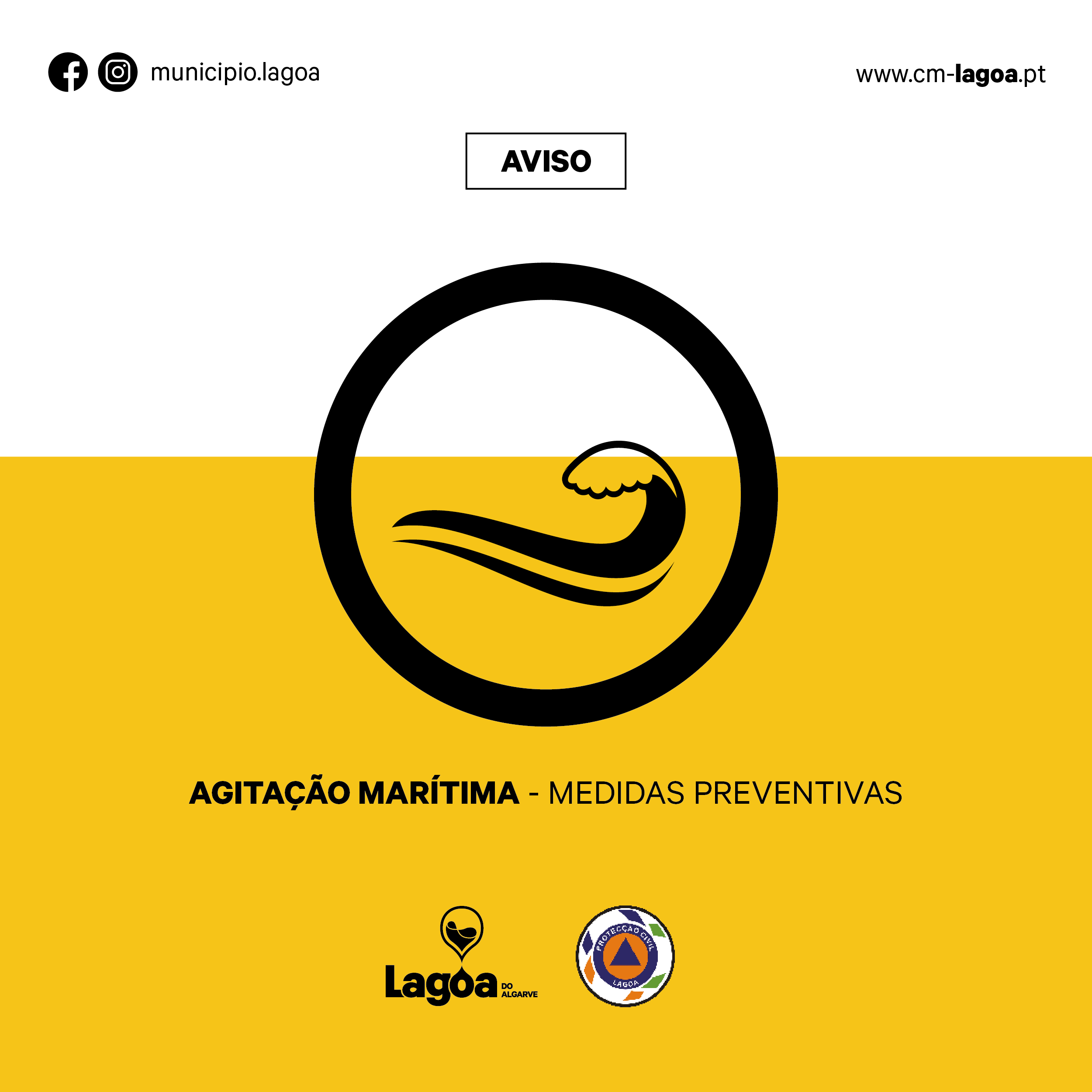 Agitação Marítima | Interdição de visita às Grutas de Benagil