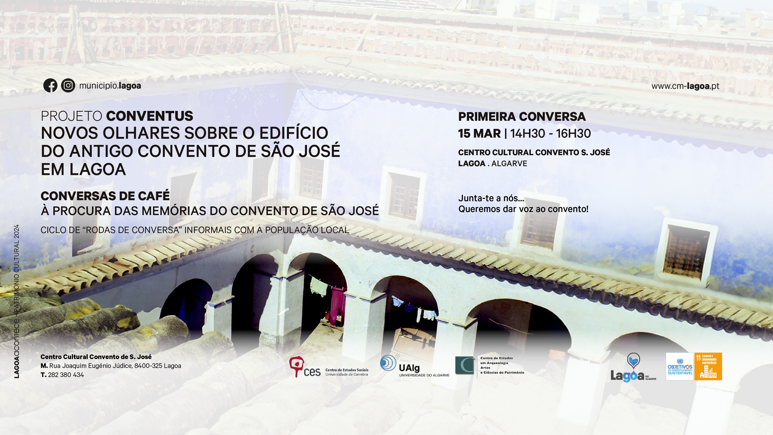 CONVENTUS: Novos olhares sobre o edifício do antigo Convento de São José em Lagoa | Conversas de ...