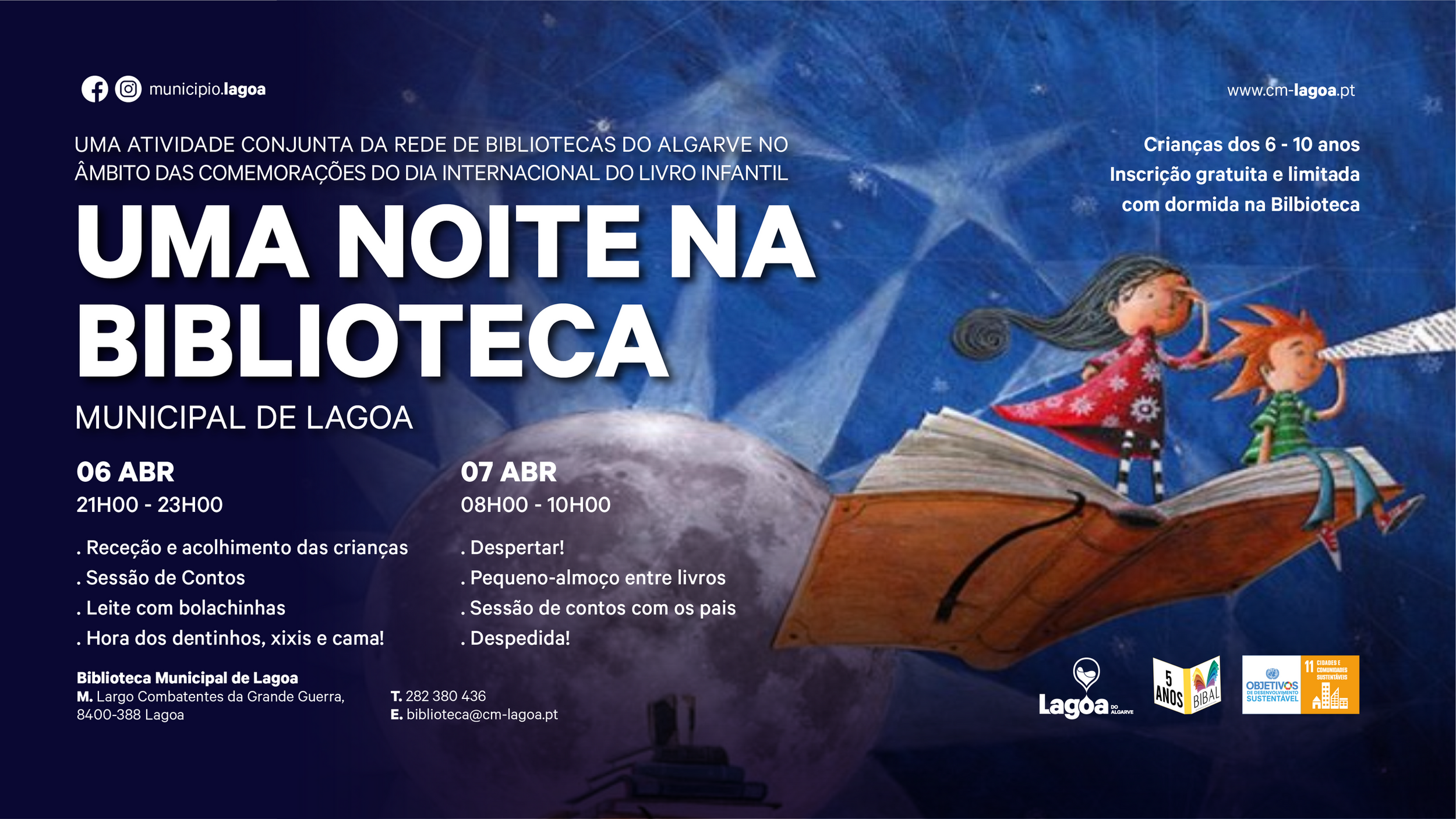 Uma Noite na Biblioteca