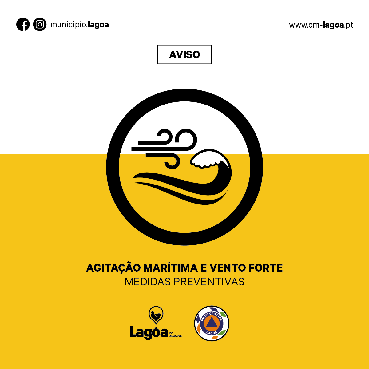 Condições Meteorológicas Adversas – Agitação Marítima e Vento Forte