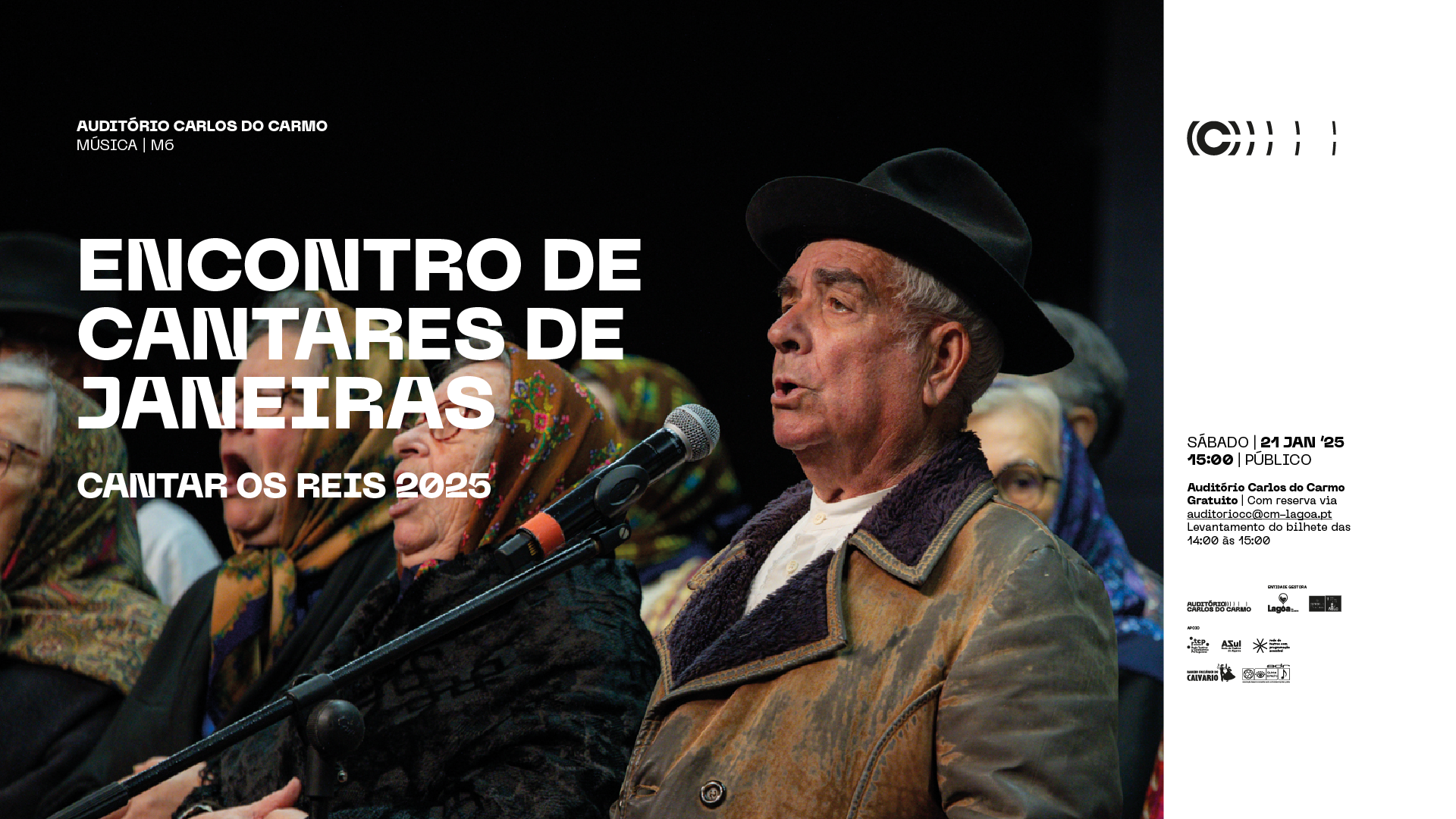 Encontro de Cantares de Janeiras – Cantar os Reis 2025