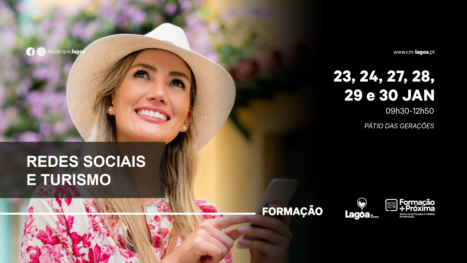 Formação +Próxima | Redes Sociais e Turismo